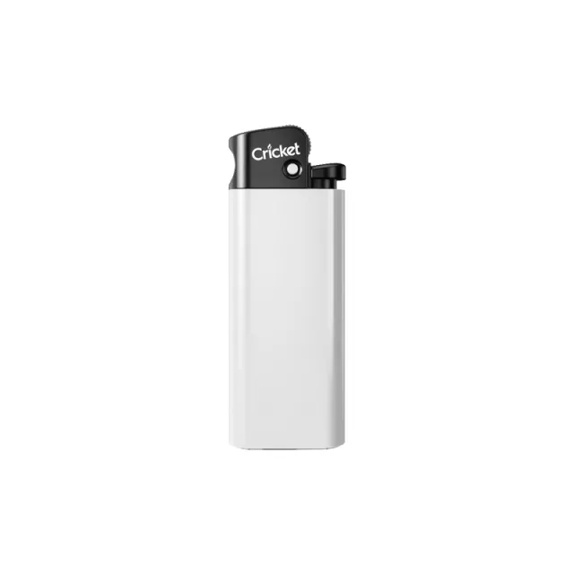 1155 MİNİ Cricket Taşlı Sibopsuz Çakmak Beyaz