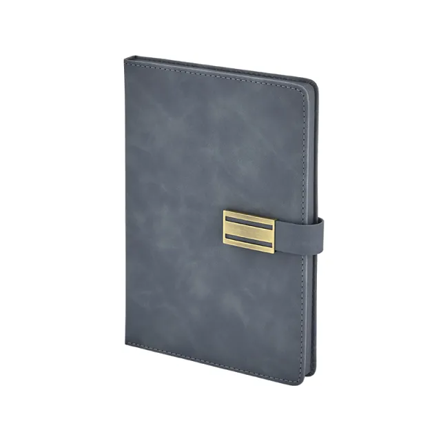 2448 15 x 21 Termo Deri Defter Gri
