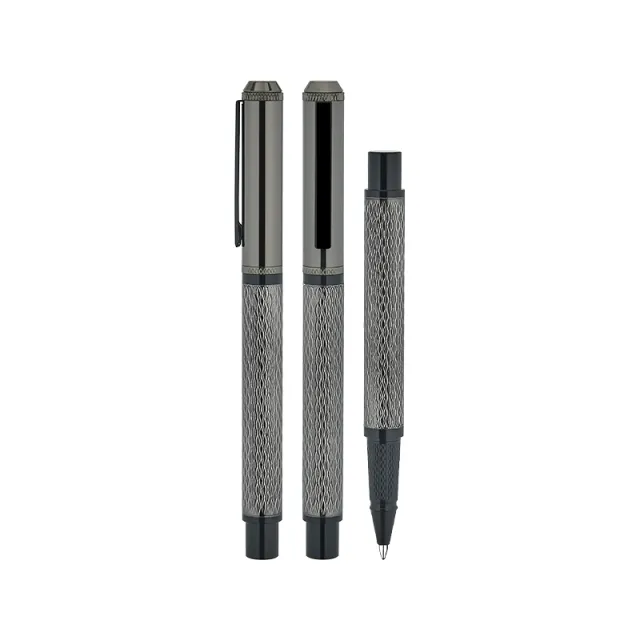 1254-R Metal Roller Kalem Füme Parlak