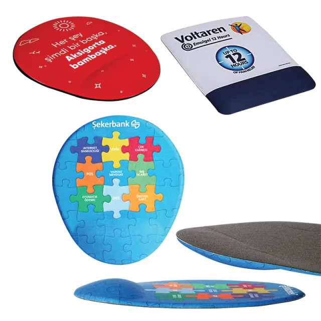 5875 Sünger Bilekli Mouse Pad Sünger Bilekli Mousepad