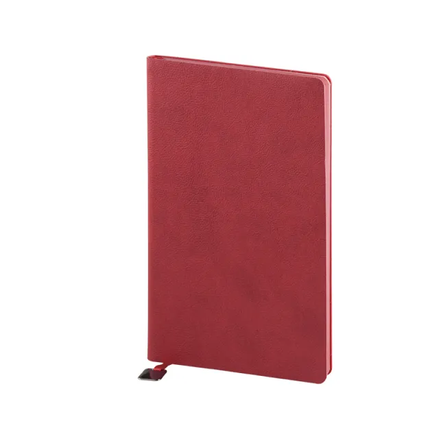 2280 13 x 21 Yumuşak Kapaklı Termo Deri Defter Kırmızı