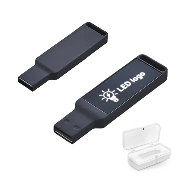 F-206-32 32 GB Işıklı Usb Bellek Siyah