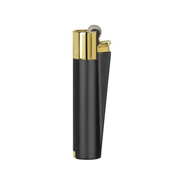 MT-134 Clipper Metal Siboplu Çakmak Siyah-Gold