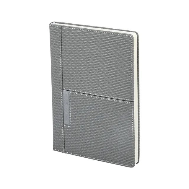 2422 15 x 21 Termo Deri Defter Gri