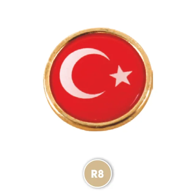 R8 Rozet Sarı