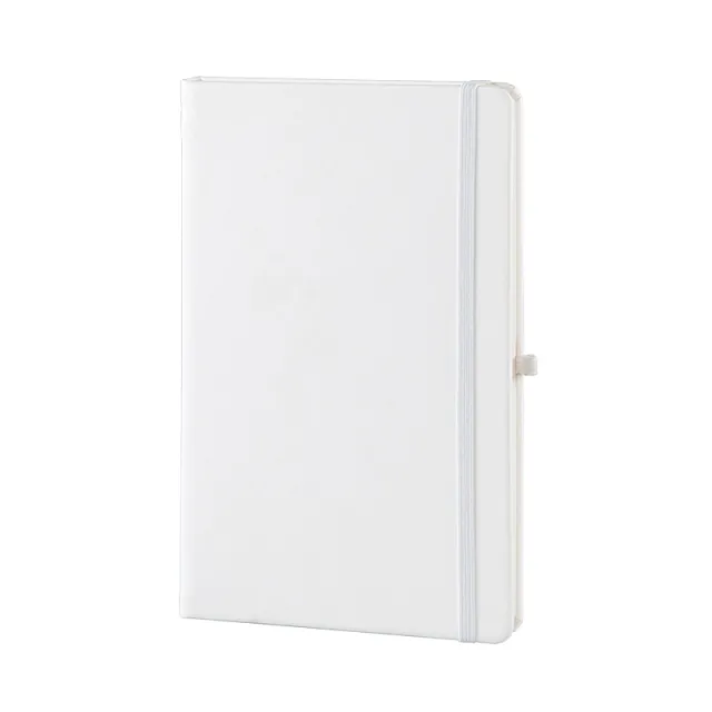 917 13 x 21 Termo Deri Defter (Ivory Kağıt) Beyaz