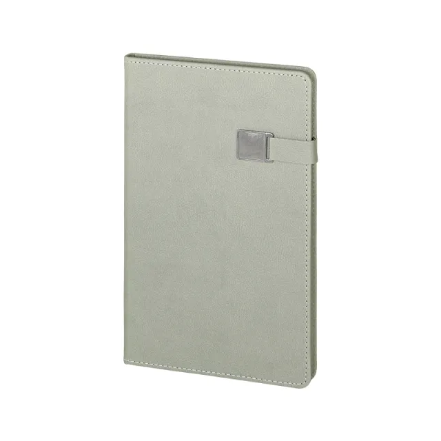 2660 15 x 21 Termo Deri Defter Gri
