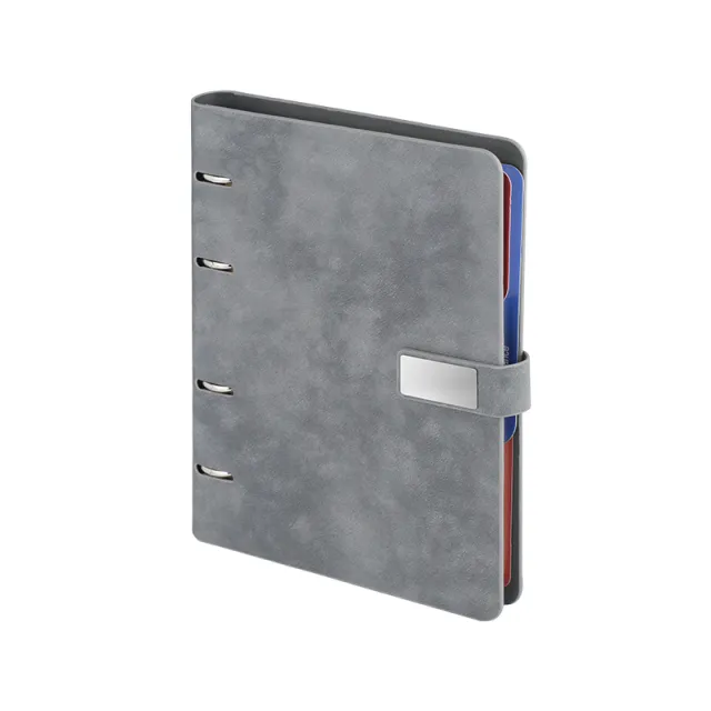 1480 Termo Deri Tarihli Organizer (Ivory Kağıt) Gri