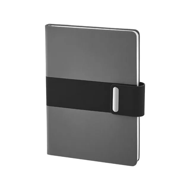 2426 15 x 21 Termo Deri Defter Gri