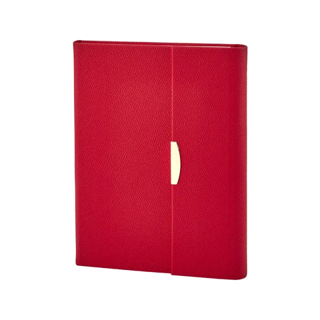 2429 15 x 21 Termo Deri Defter Kırmızı
