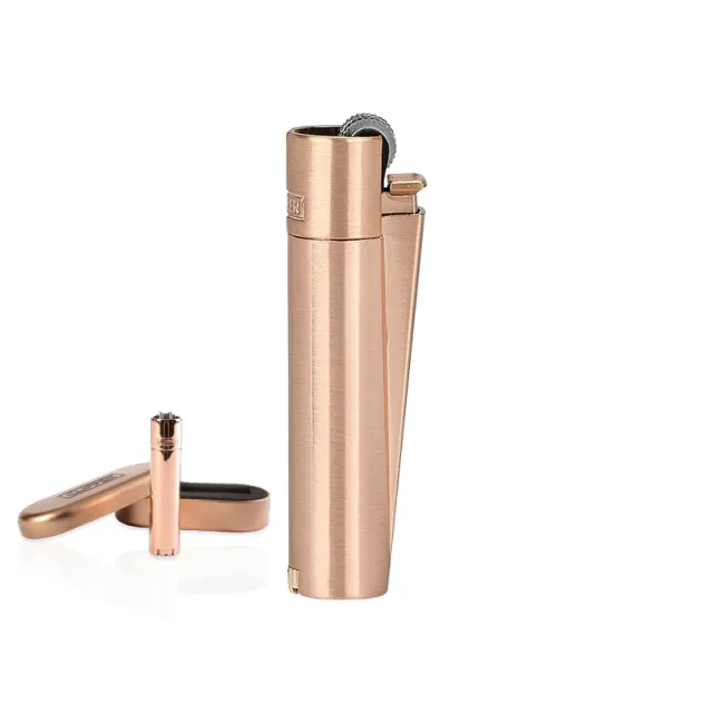 MT-115 Clipper Metal Siboplu Çakmak Rose Gold