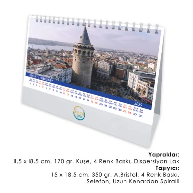 53-B Üçgen Masa Takvimi Uni