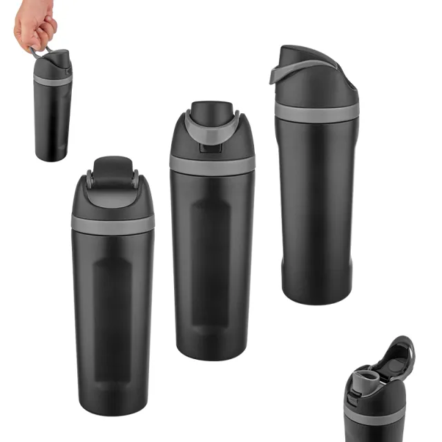 5349 Çelik Termos / 550 ml Siyah